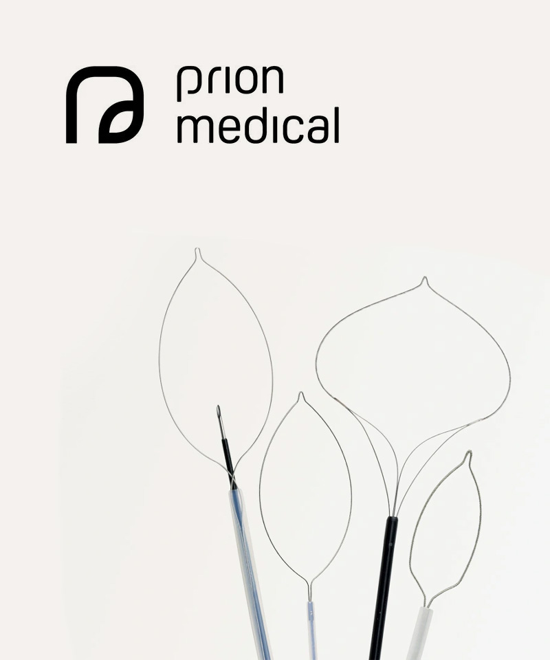 Prion Medical - Logo + website
