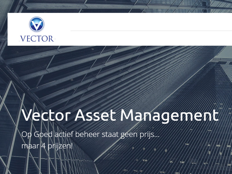 Vector Asset Management - responsive website