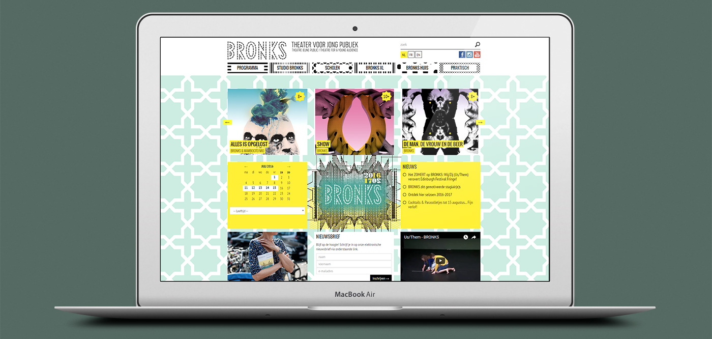 Responsive website Bronks - Foto 1 Responsive website Bronks - Foto 1