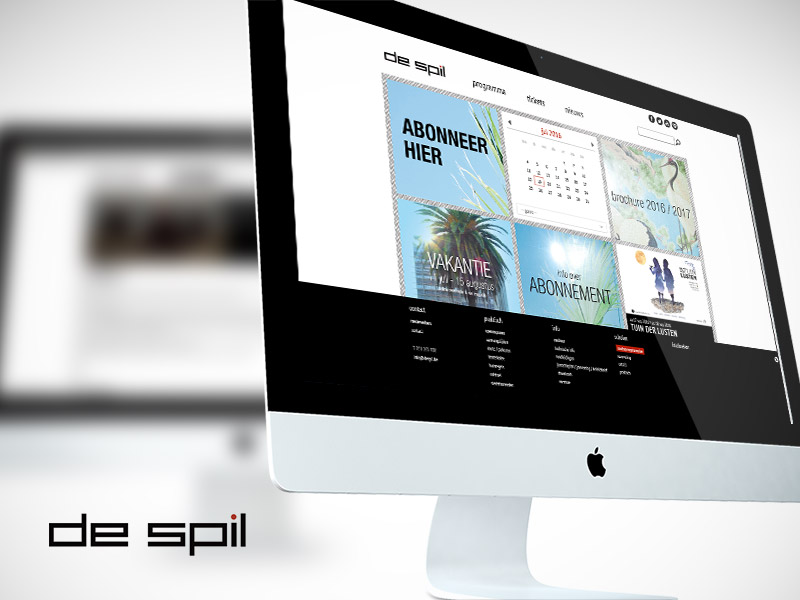 CC De Spil - Responsive website