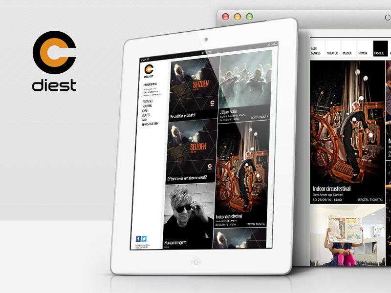 CC Diest - Responsive website