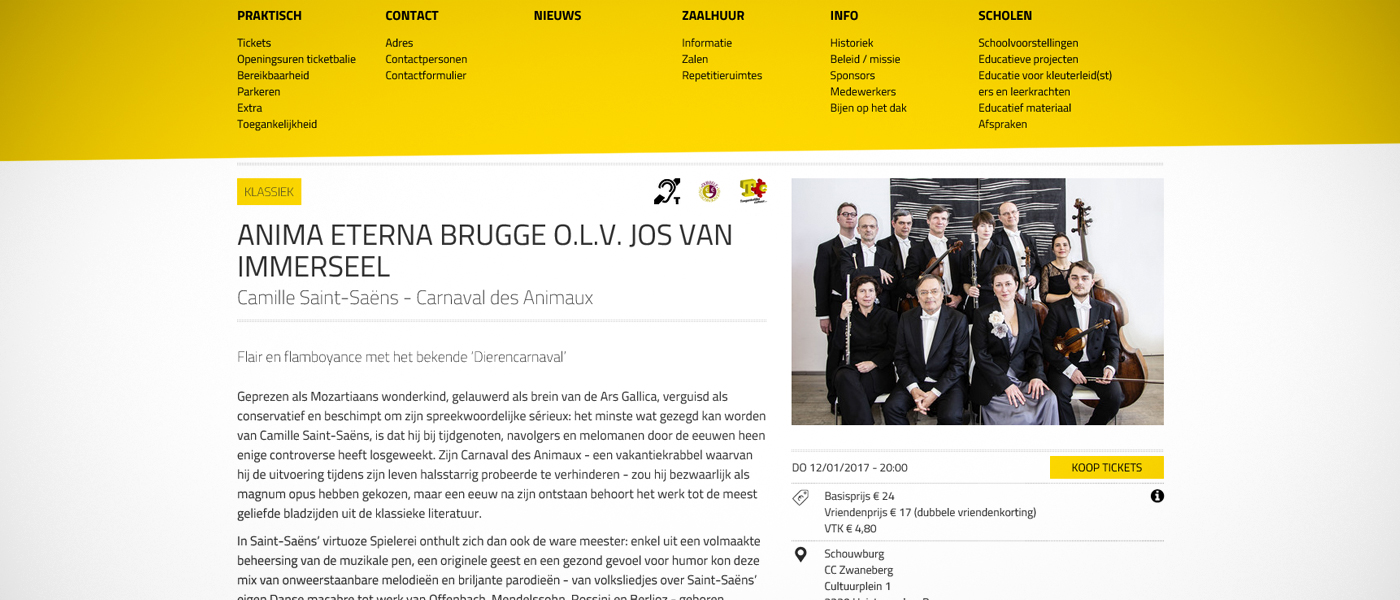 Responsive website CC Zwaneberg - Foto 1