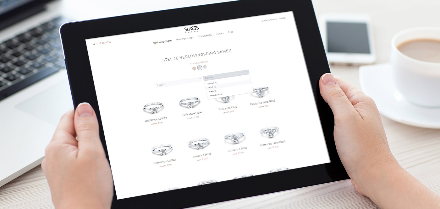 Webdesign Slaets verlovingsringen - Foto 1